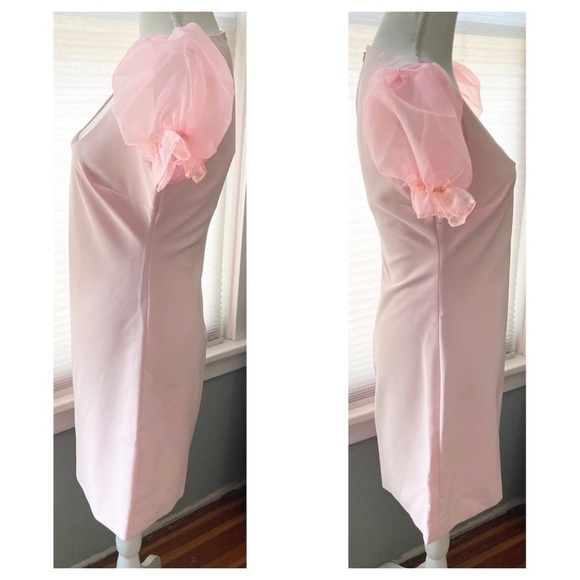 Likely Womens Powder Pink Easter Dress Soft Girl Era Pastel Pink Feminine Size 6 - Picture 5 of 14